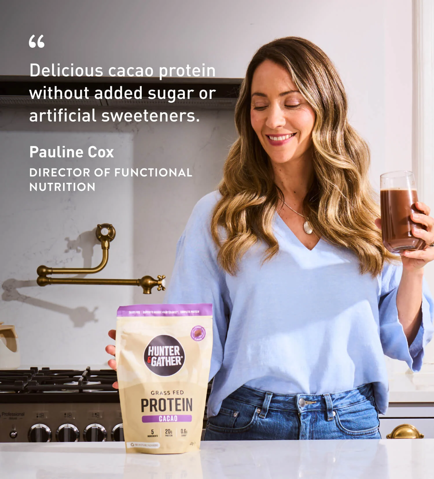 Cacao Grass Fed Beef Protein Powder - Image 10