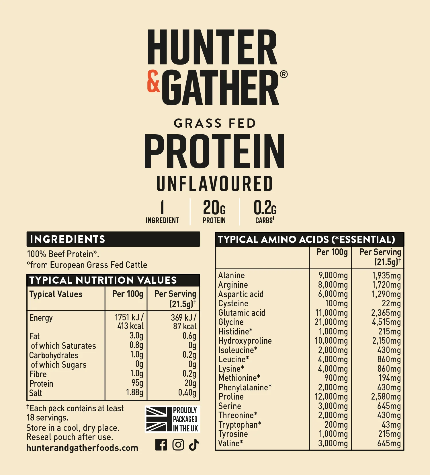 Grass Fed Beef Protein Powder - Image 7