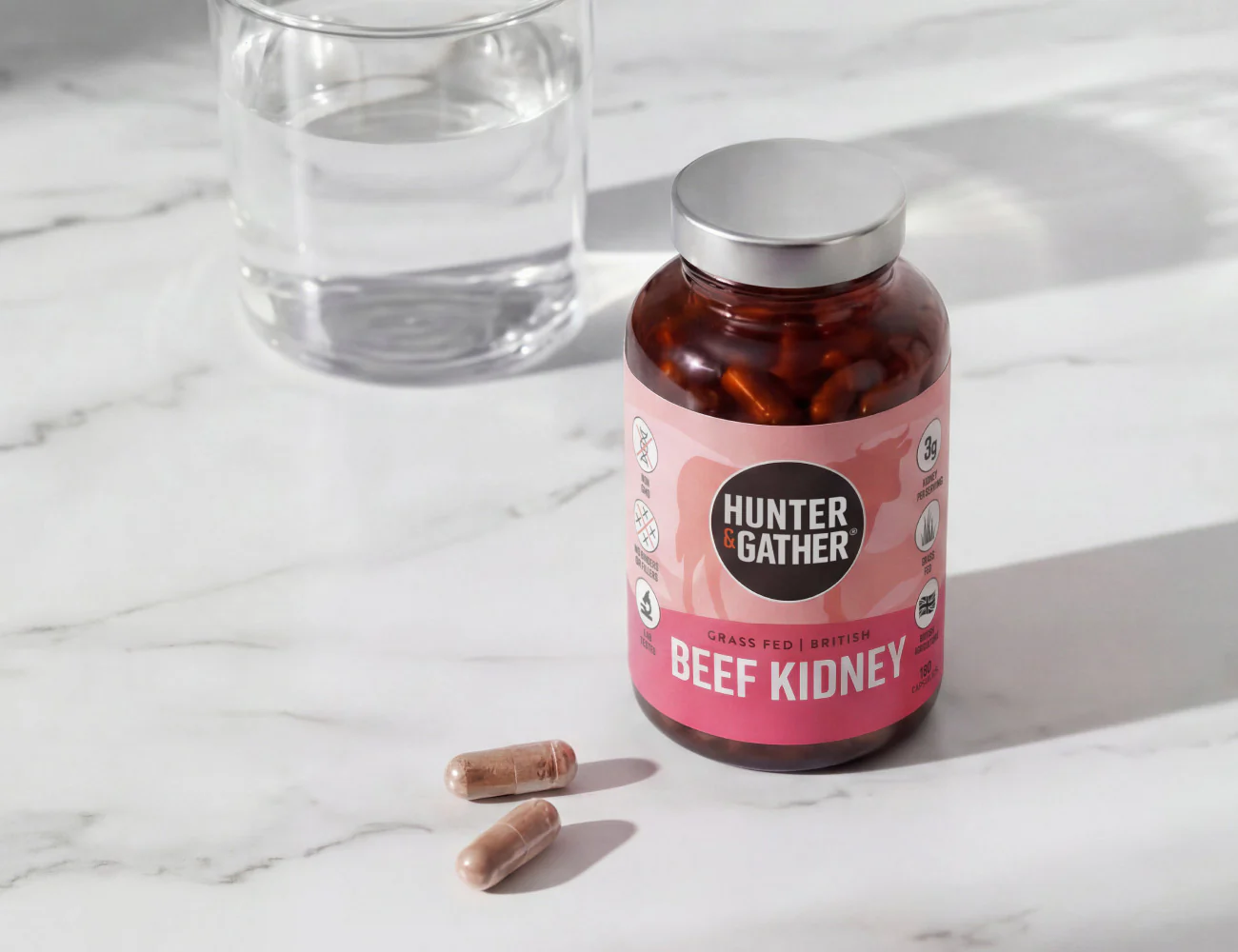 Grass Fed British Beef Kidney Capsules - Image 5