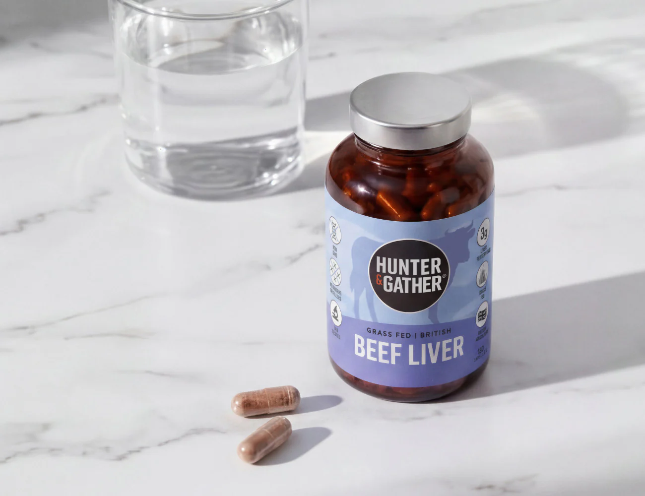 Grass Fed British Beef Liver Capsules - Image 5