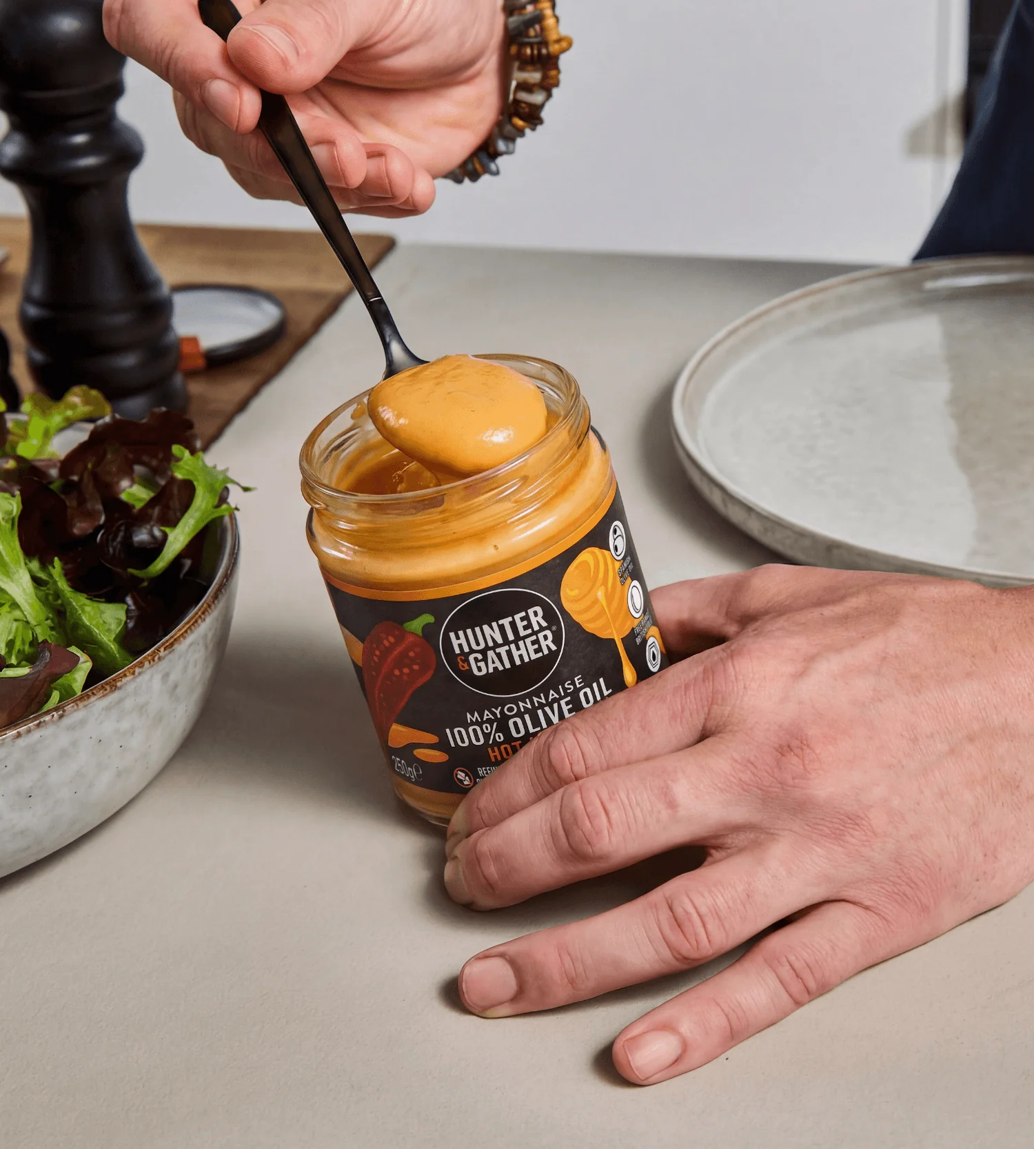 Hot Honey Mayonnaise 250g - Image 2