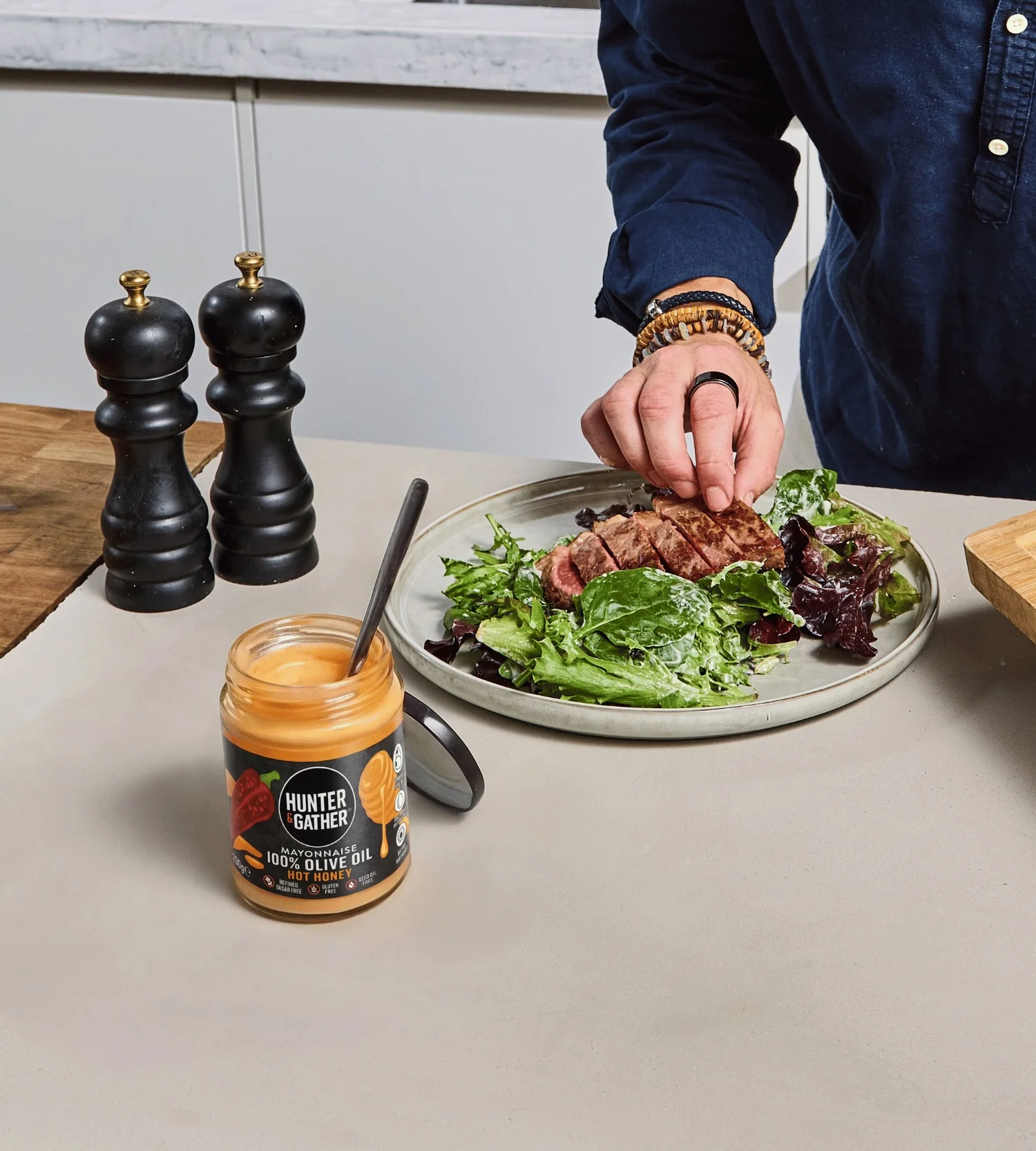Hot Honey Olive Oil Mayonnaise - Image 4