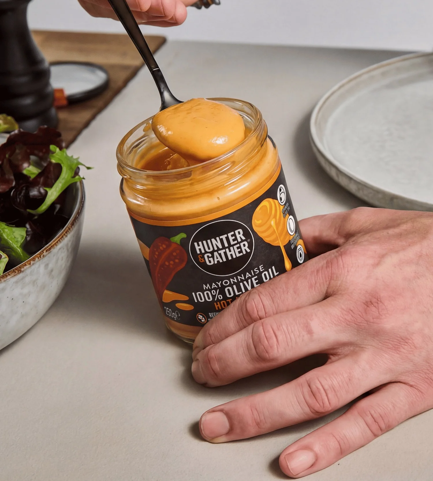 Hot Honey Olive Oil Mayonnaise - Image 5